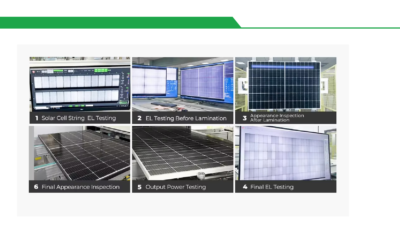 Factory production process