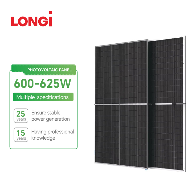 photovoltaic panel 600-625W