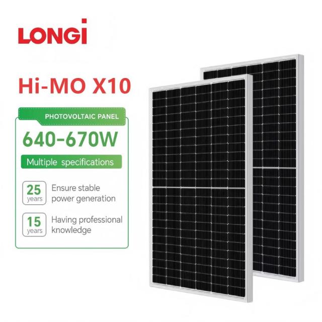 Longi Hi-Mo X10 N-Type Solar Panel