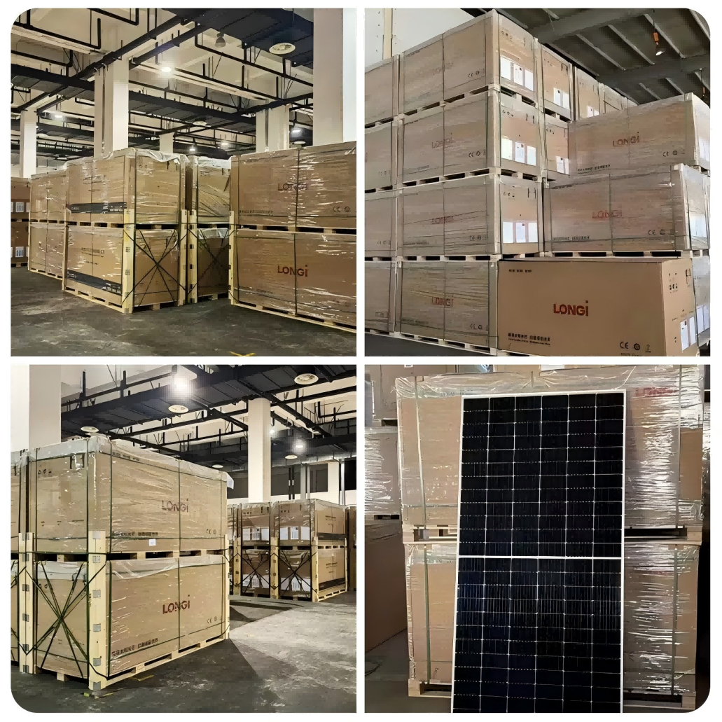  Longi X10 535-560W solar panel packing